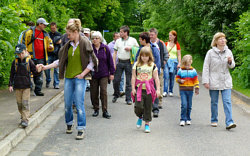 Die geführte Wanderung um Steigra am 19.05.2012
